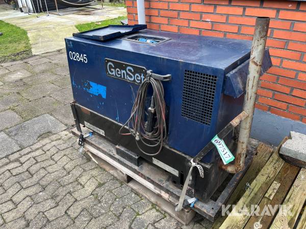 Generator med svejsefunktion GenSet 8kW