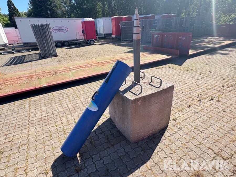 Lygtestander med lampe Powermoon Ledmoon 600