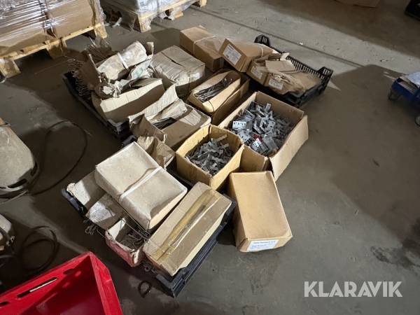 Murebindere Multiplade- og Vægelementbindere 30kasser assorteret