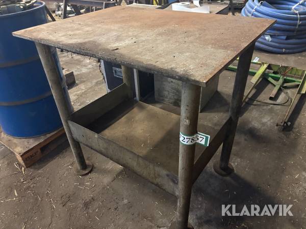 Lot: arbejdsbord og diverse