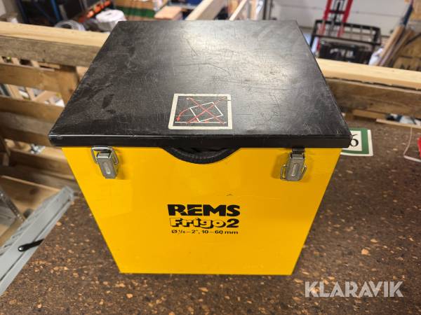 Rørfryseapparat Rems Frigo2 Ø 1/8-2”, 10-60 mm
