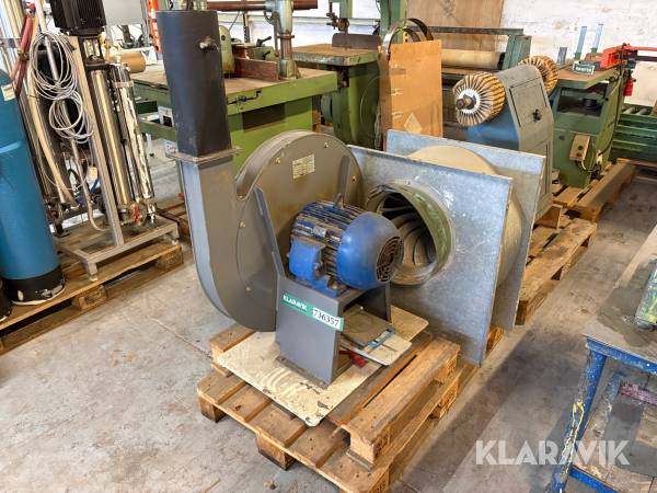 Ventilationssystem Mistral M6U/2 + Asea 3,5 kW