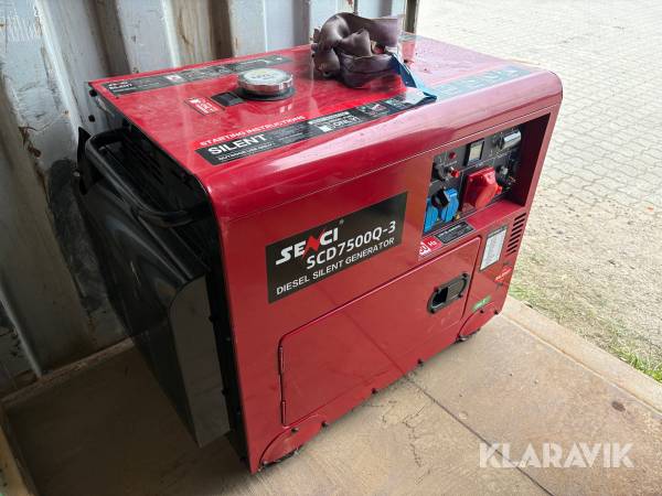 Generator Senci SCD7500Q-3