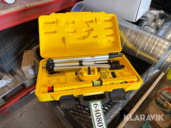 Vaterpas med laser Kema