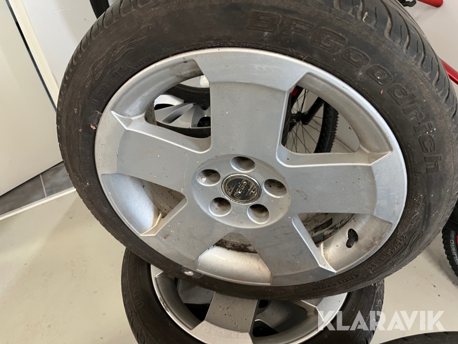 Dæk med fælg 5x110 BFGOODRICH 225x45R17