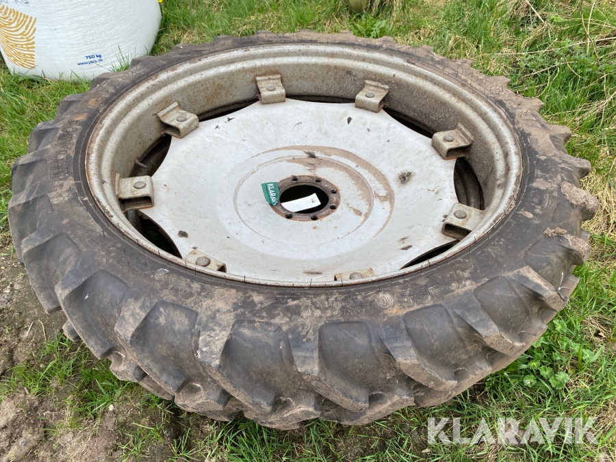 Sprøjtehjul 8 x 80 mm 160 mm midtehul