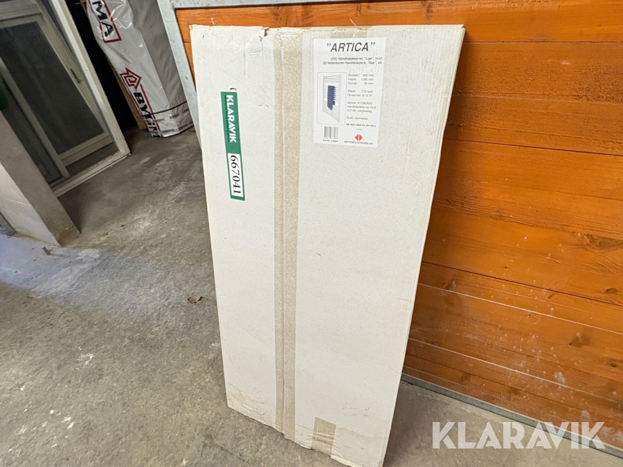 Håndklædetørrer Artica