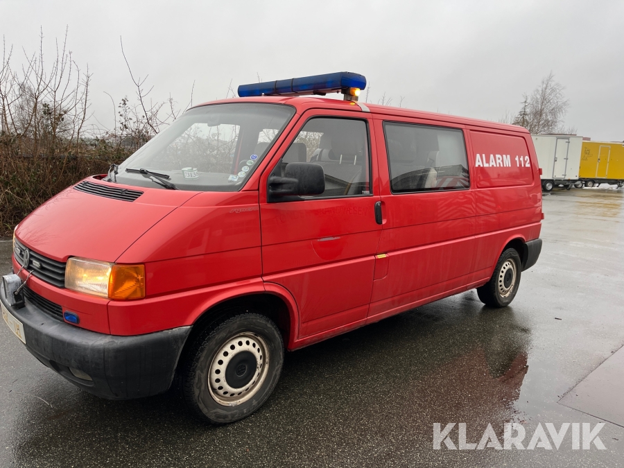 Brandbil Volksvagen Transporter T4 syncro