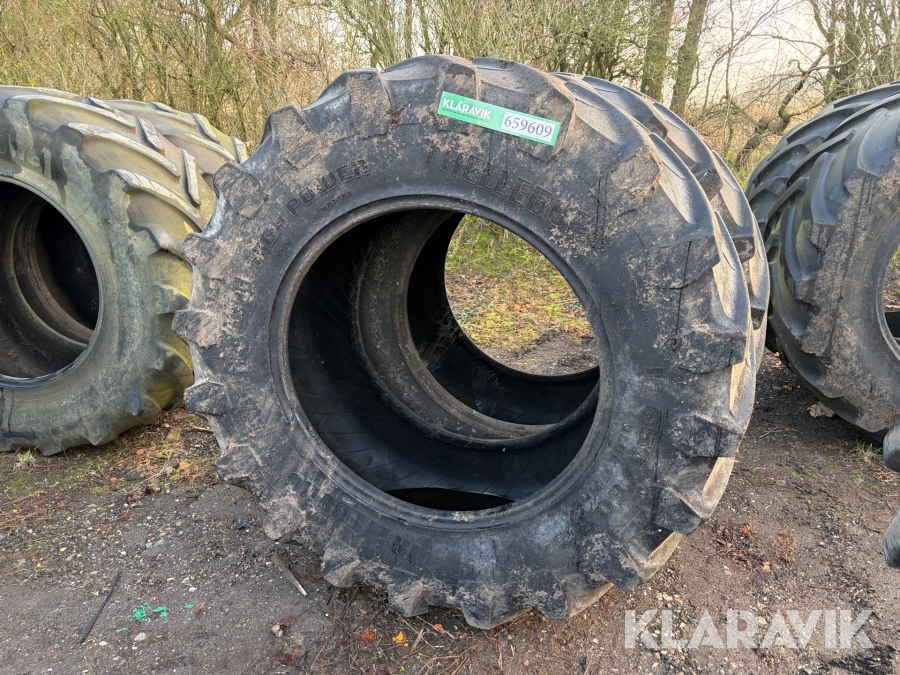 Landbrugsdæk Trelleborg 650/60R34 2 styk