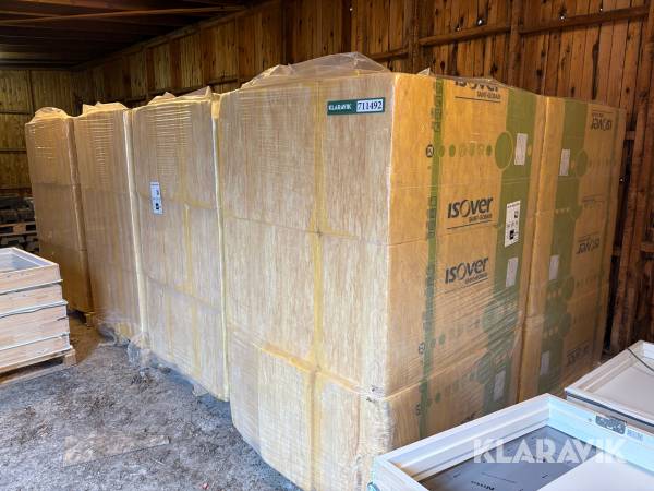 Isolering Isover 34-duo Hvid Vlies - 330 kvadratmeter