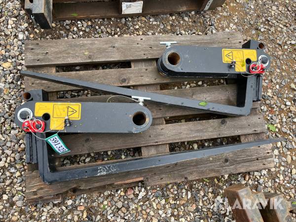 Pallegafler - sammenklappelige fra JCB rendegraver