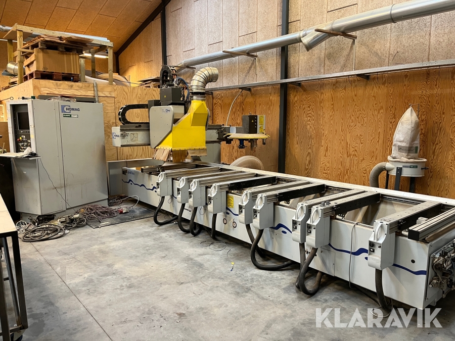 4 akslet CNC fræser Homag PROFI BOF 411/45/PM