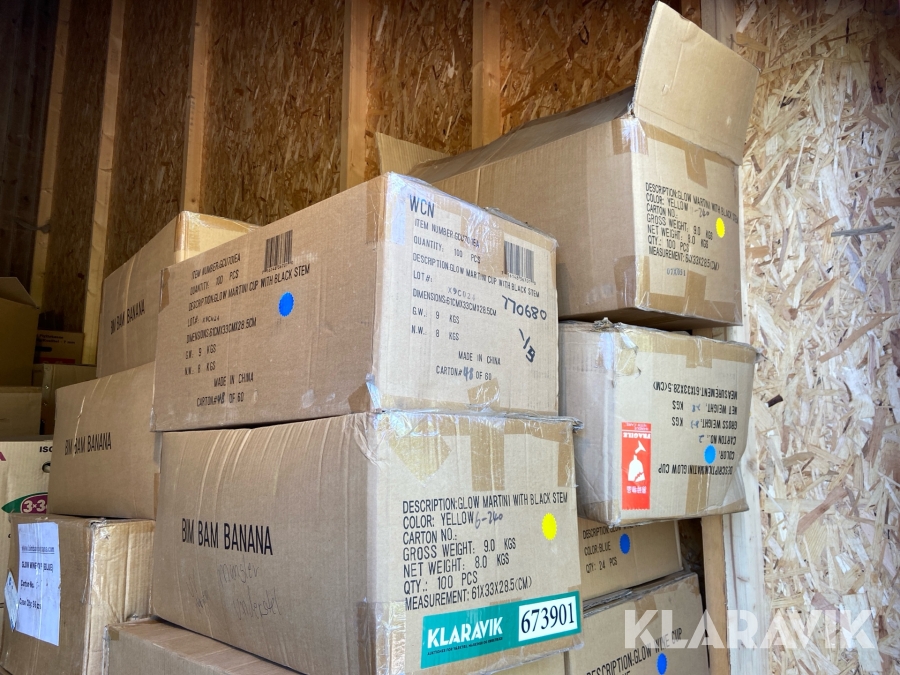 Martiniglas glow cirka 700 stk