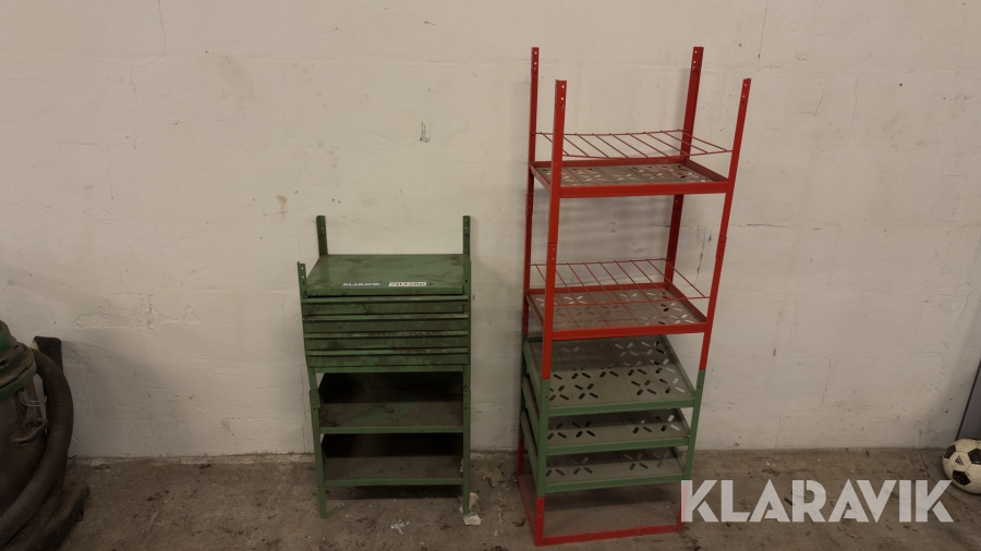 Værkstedsreol Værkstedsreol & Skuffer