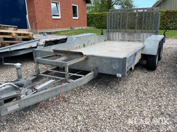 Maskintrailer 3500 kg Indespension