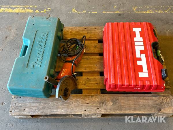 Håndværktøj Makita og Hilti