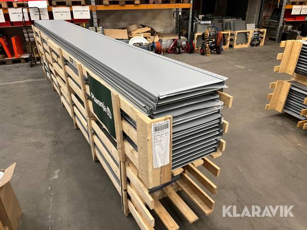KlikFals  Stål Plannja Trend 475 Silver Ral 9006