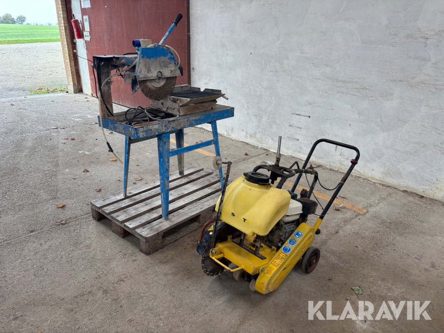 Betonskære + skærebord Masalta / Alba Mf14 / TV2M