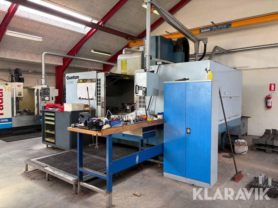 Fræsemaskine Quantum Q-1500V