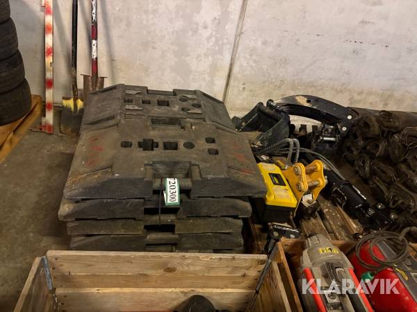 Skilte fødder 10 styk