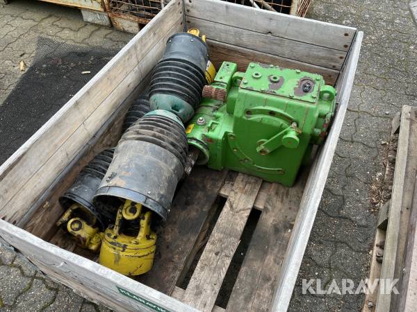 Gearkasse Amazone Sirus aktiv 2 styk PTO aksler