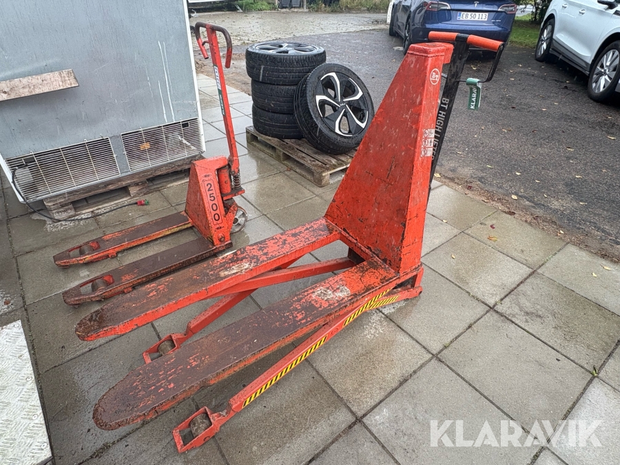 Palleløfter Elektrisk BT High Lifter