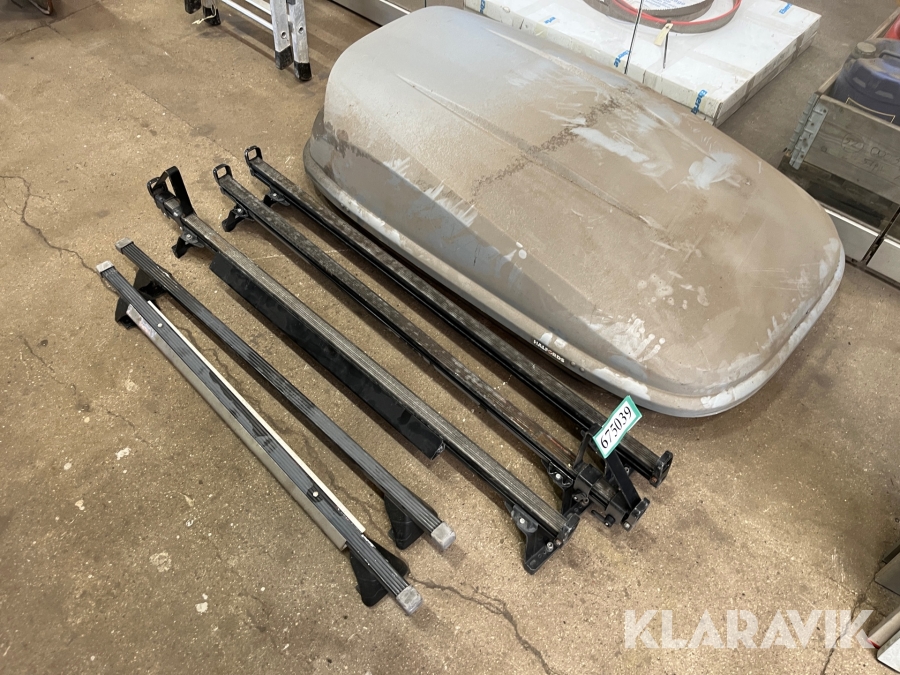 Tagboks Halfords inklusiv tagbøjler