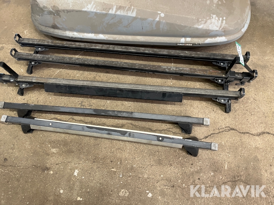 Tagboks Halfords inklusiv tagbøjler