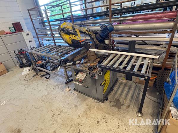 Båndsav med rullebord FMB Sirius