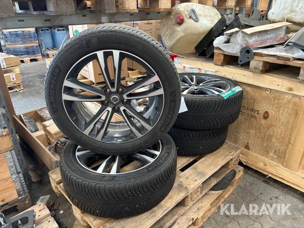 Komplet vinterhjul Michelin/volvo Pilot alpin 5