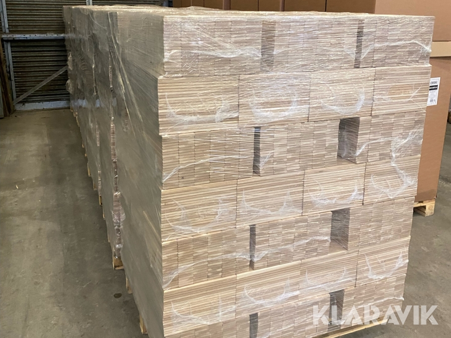 Parkergulv Exportdrvo Sildeben/enkeltstavs parket 151,20 m2