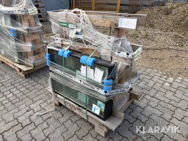 Vinduer Vetrotech Contraflam 60-3 Climaplus 943x620x47mm - 5 styk