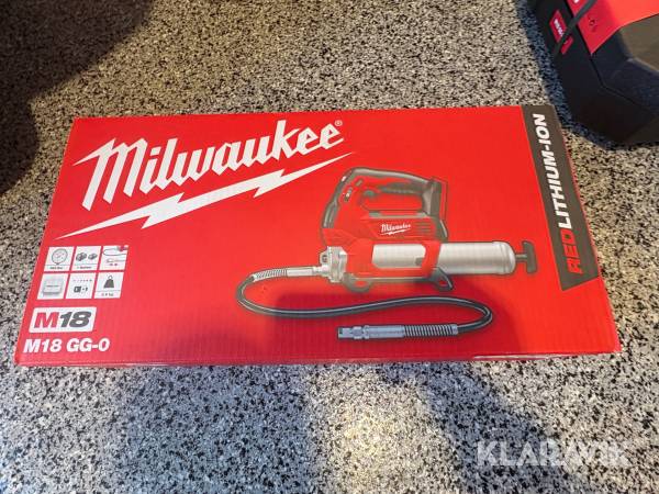 Fedtpresse Milwaukee M18 GG-0