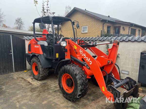 Gummihjulslæsser Kubota R070