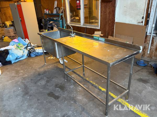 Rustfri industri vask