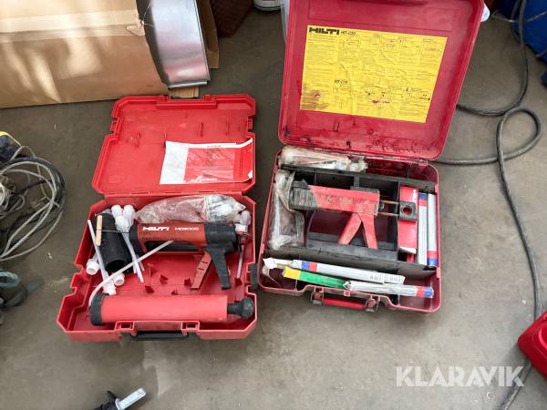 Injektionspistol Hilti 1styk md2000 1styk c20