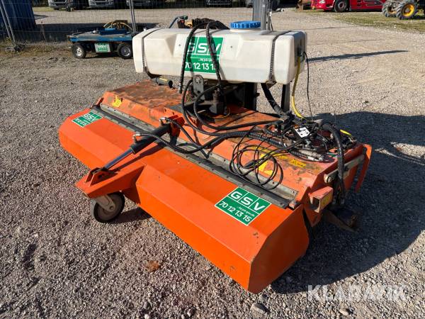 Hydraulisk kost m. vandtank Tuchel Profil 600