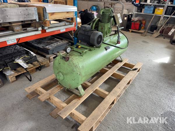 Kompressor Sigurd Stenhøj 300 liter 11kg/cm2