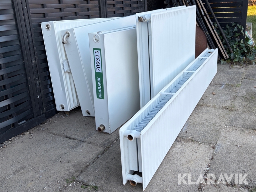 Radiatorer 5 styk. 2 PK
