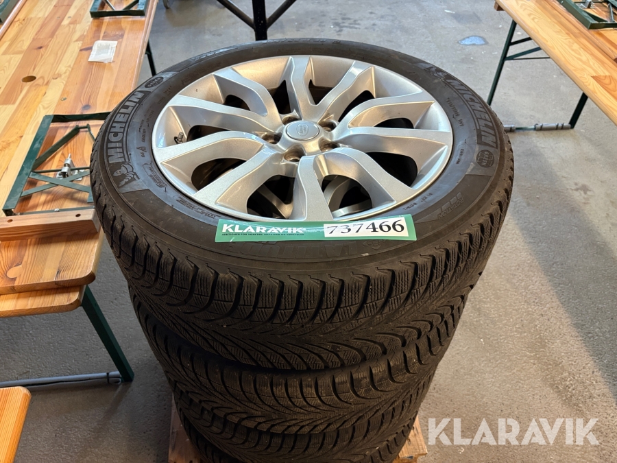 Dæk og fælge til Land Rover 255/55 R20 4 styk