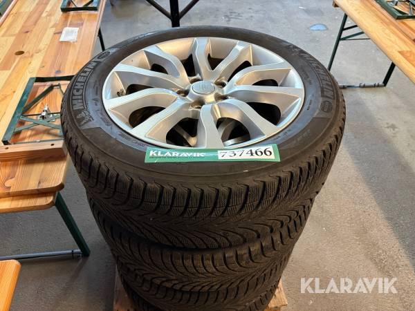 Dæk og fælge til Land Rover 255/55 R20 4 styk