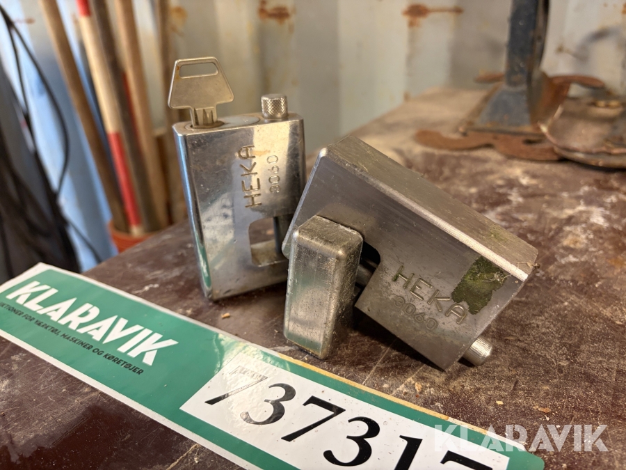 Containerlåse Heka 3060 3 styk  