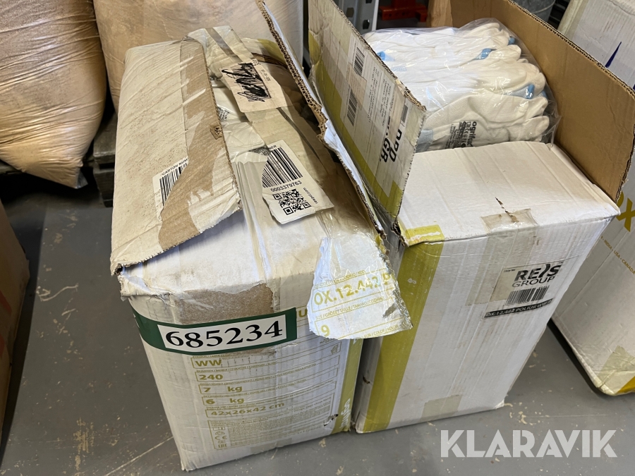 Arbejdshandsker Ogrifox Poliur 2 kasser