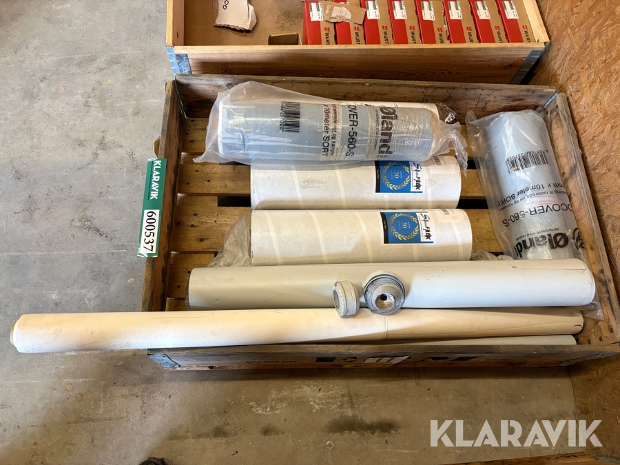 Afdækning af isolering Sabetocover SAC-560-S