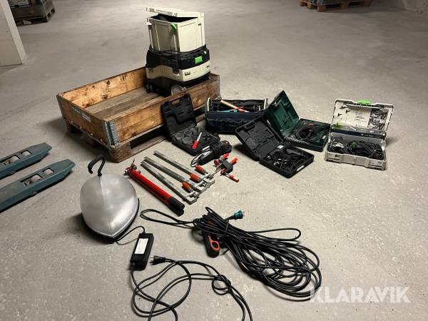 Blandet værktøj Wurth/Bosch/Festool