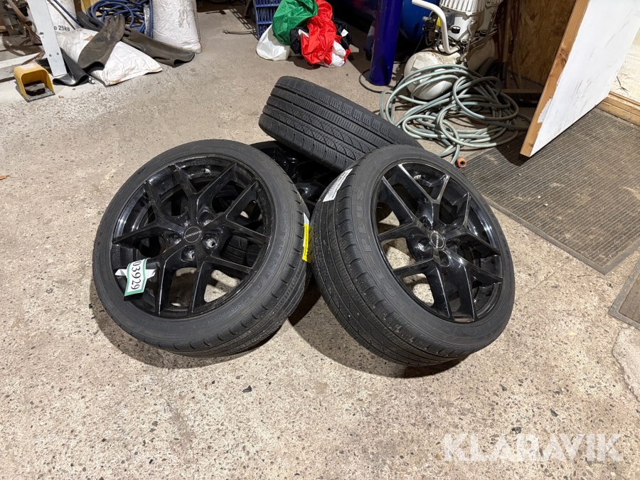 Dæk med alufælge Tristar Ice-plus -4 stk