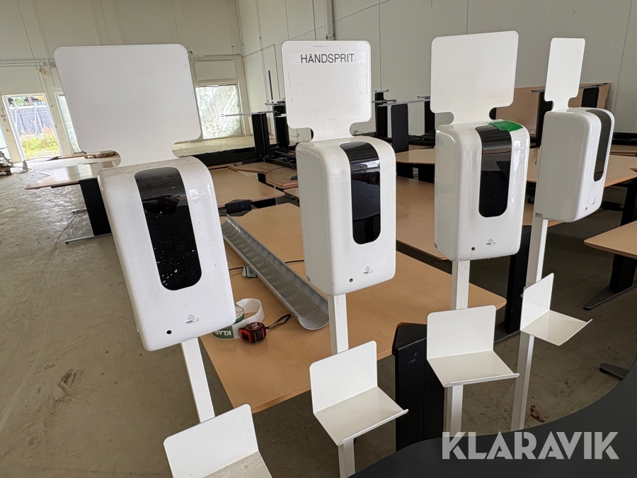 Dispensere til håndsprit 4 styks