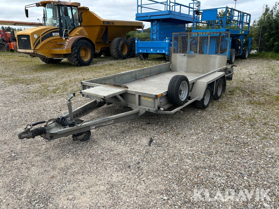 Maskintrailer Ifor Williams 3500kg