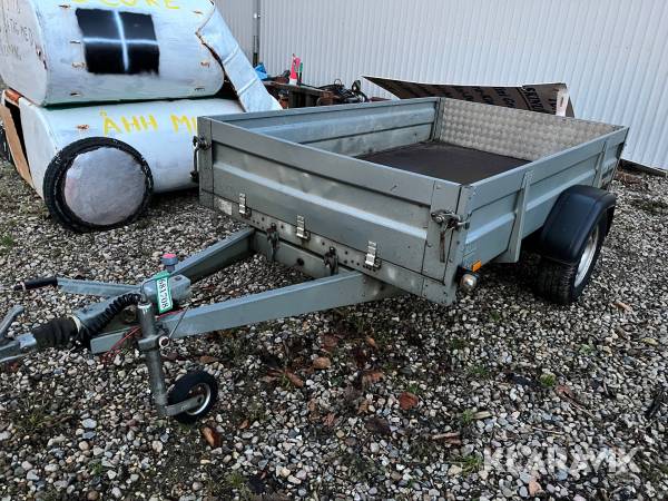 Anhængere til personbiler Brenderup BO5 med manuelt tip