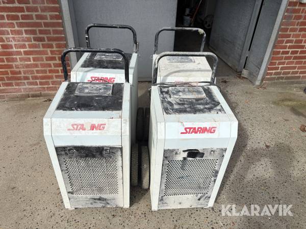 Affugter Staring STA-A90S - 80 L 980W Lot : 4 styk